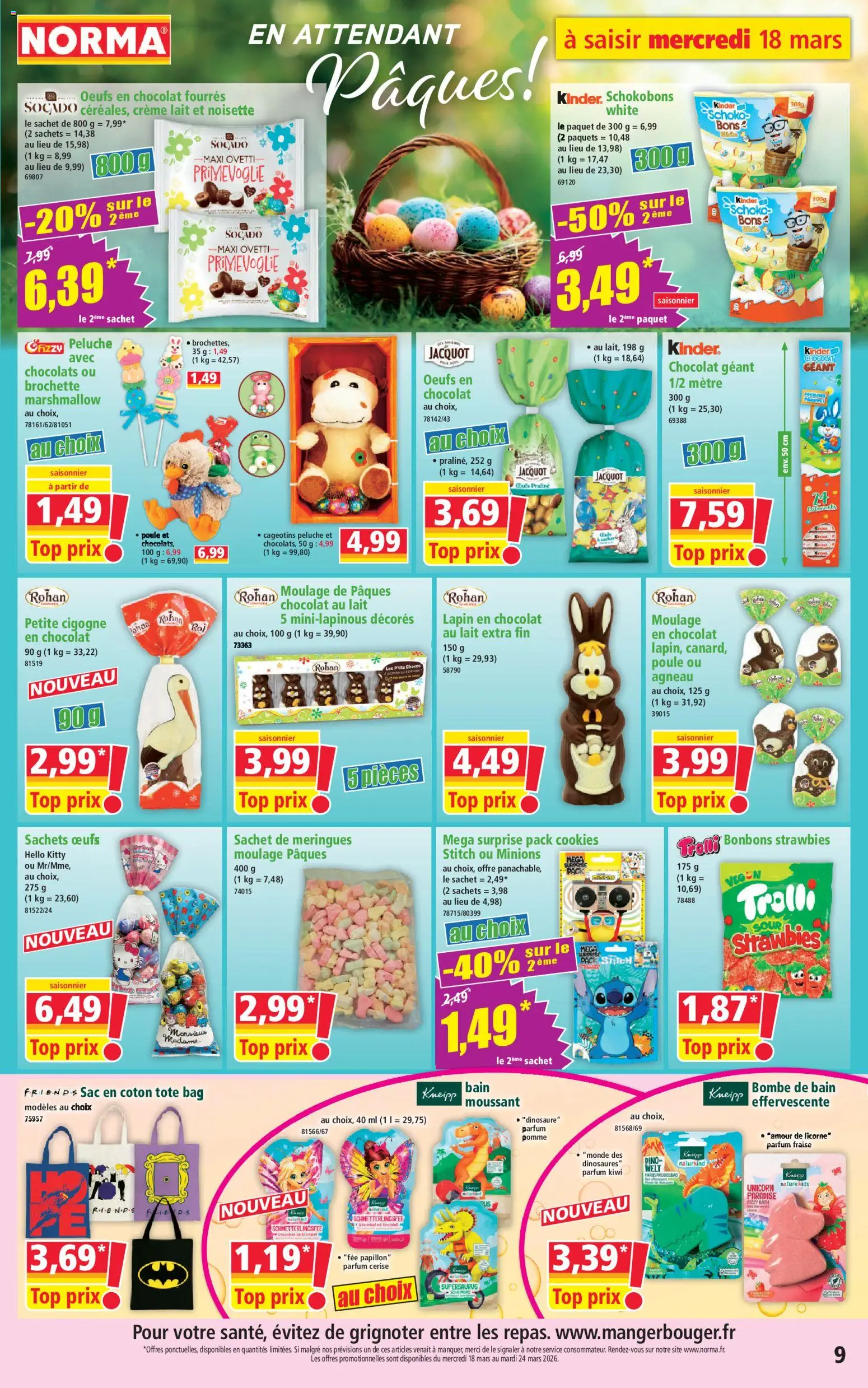 {H1} | Page: 9 | Produits: Sac, Coton, Peluche, Kiwi