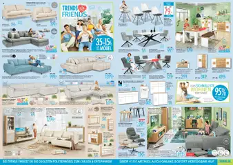 Trends Prospekt 	 ab 21.02.2026 gültig | Seite: 2 | Produkte: Lowboard, Beistelltisch, Esstisch, Tür