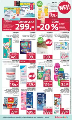 Náhled letáku SUDOCREM, ochranný krém pro podporu léčby a prevence plenkové dermatitidy, odřenin a podrážděné pokožky, 125 g od 03.12.2025 | Strana: 21 | Produkty: Babydream, Test, Ubrousky, Velvet