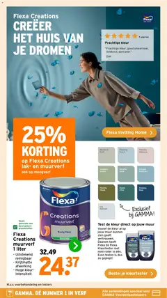 GAMMA - Verfspecial - Voorbeeld van een folder van GAMMA, geldig van 16.02.2026 | Pagina: 5 | Producten: Dew