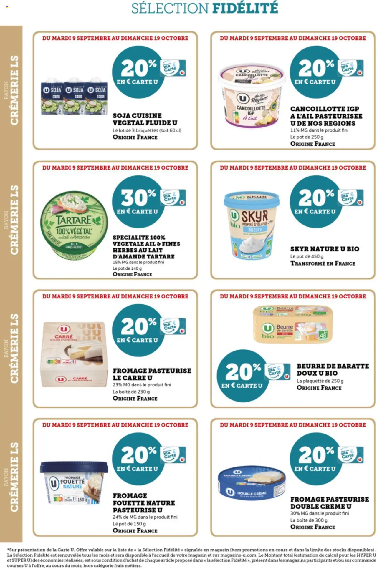  | Page: 6 | Produits: Amande, Lait, Fromage, Skyr