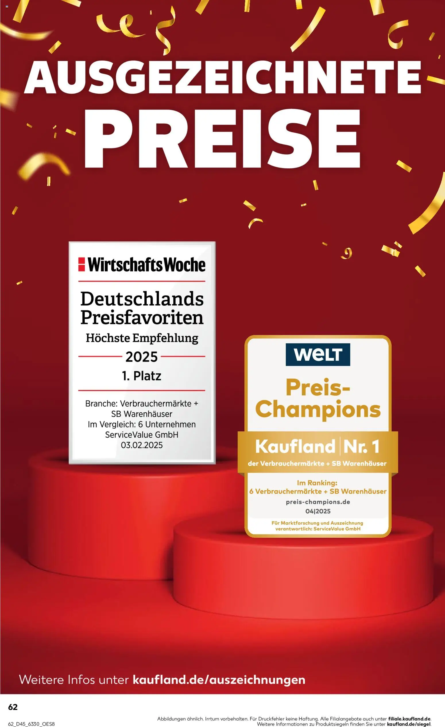 Kaufland prospekt Kiel	 – gültig ab 09.11.2025 | Seite: 62