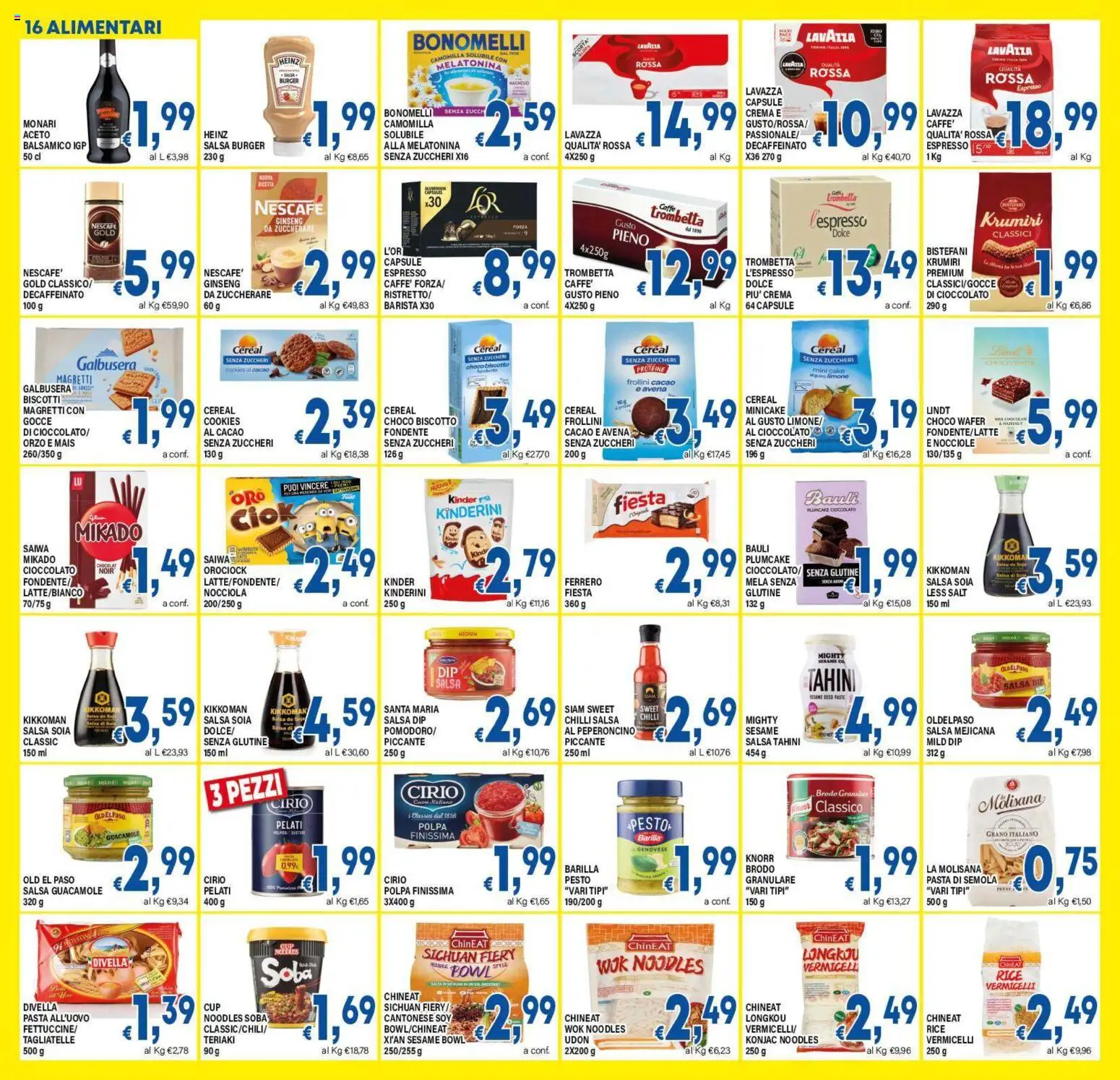 Volantino DEM del 16.01.2026 | Pagina: 16 | Prodotti: Crema, Cioccolato, Pesto, Lavazza