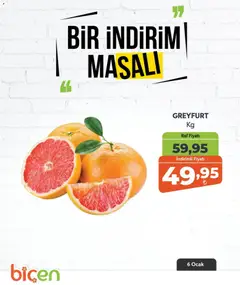 06.01.2026 tarihinden itibaren geçerli olan Biçen Market kataloğu önizlemesi