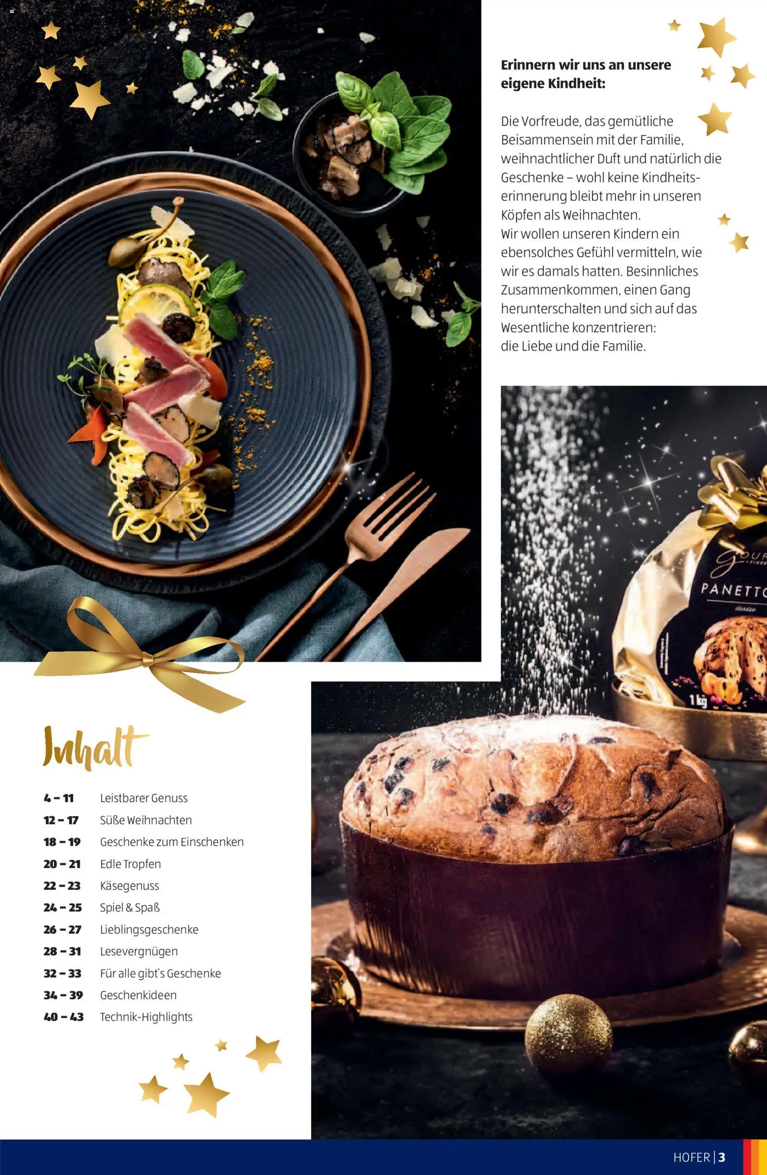 Hofer Weihnachtskatalog gültig ab 05.11.2025 | Seite: 3 | Produkte: Spiel, Duft