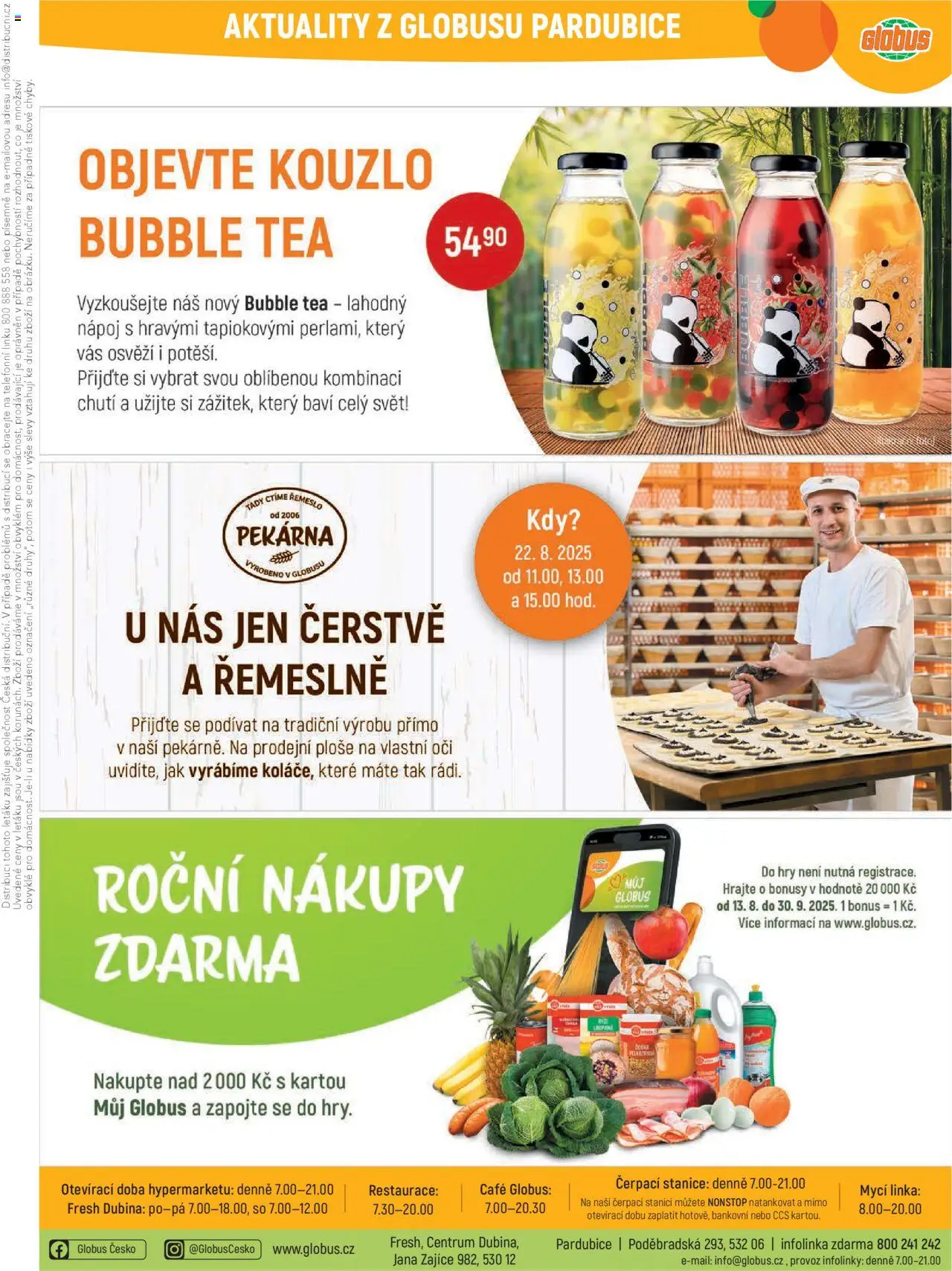Globus leták - Pardubice od 13.08.2025 | Strana: 41 | Produkty: Globus, Pekárna