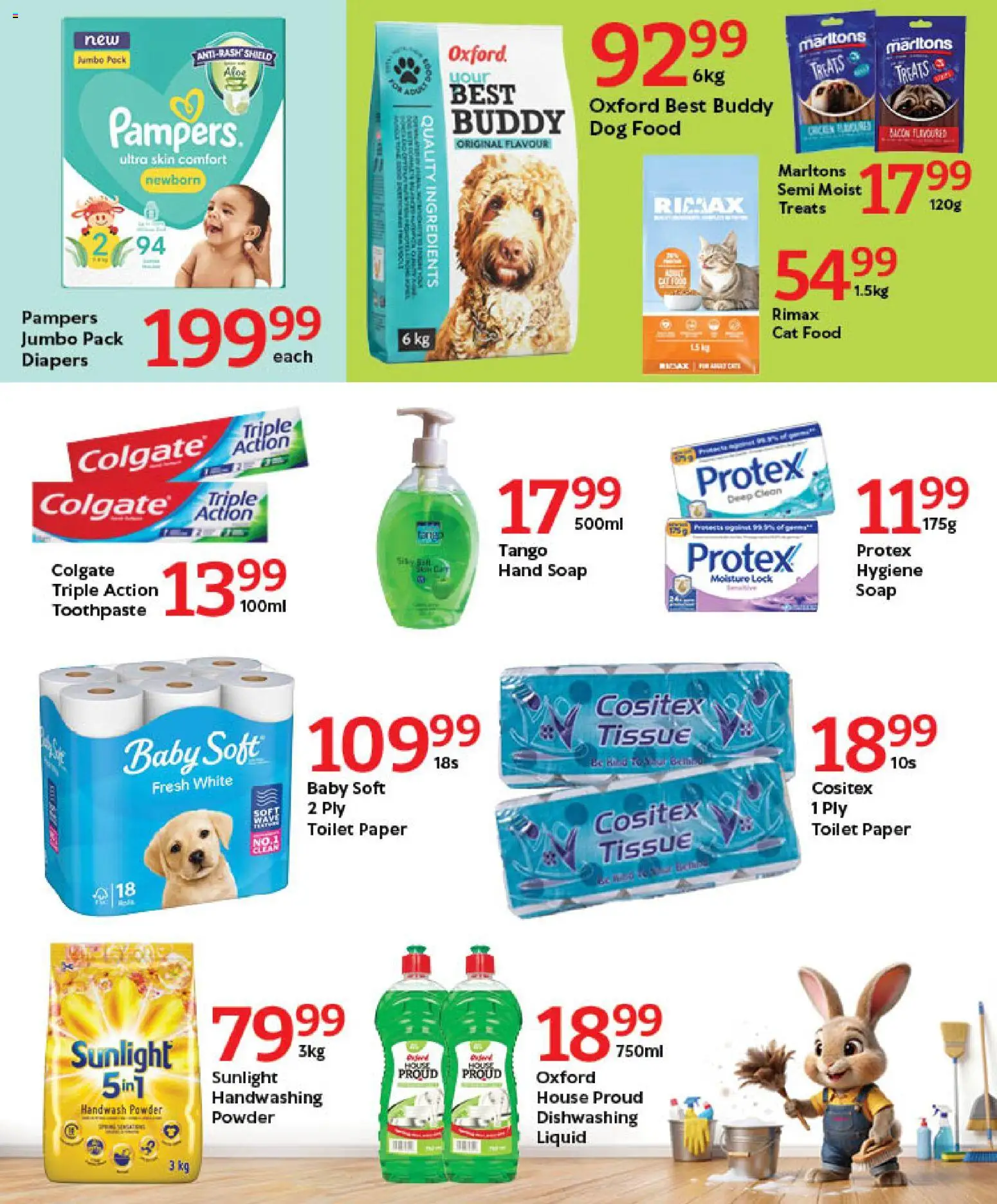 New Oxford Freshmarket catalogue – valid from 10.03.2026 | Page: 8 | Products: Lock, Toilet, Powder, Bacon