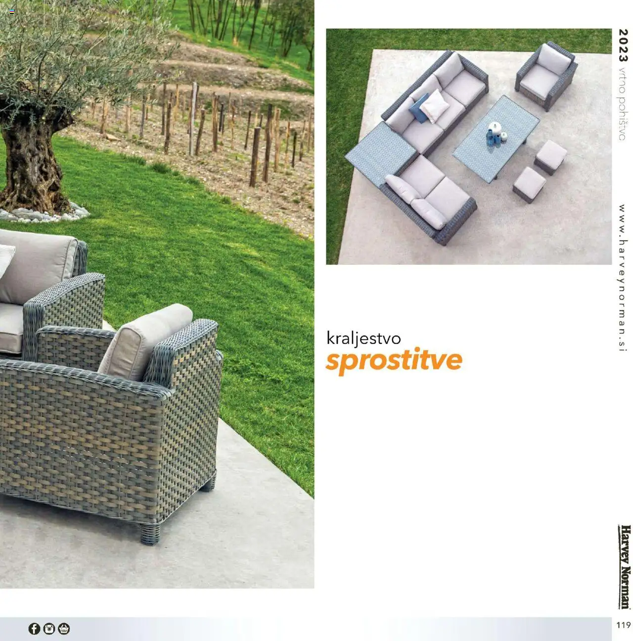 Harvey Norman - Katalog - Vrtno pohištvo │ velja od 01.03.2023 | Stran: 119