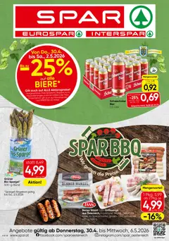 Spar Flugblatt - Niederösterreich ab 30.04.2026 gültig