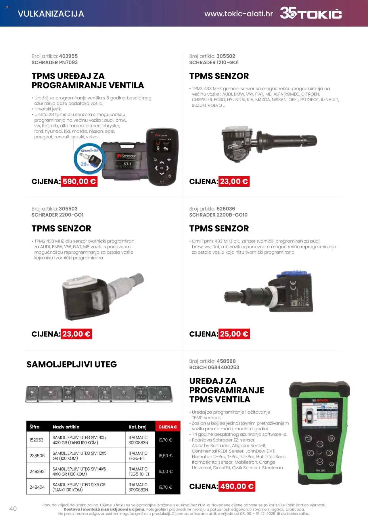 Tokić katalog | vrijedi od 08.09.2025 | Stranica: 40