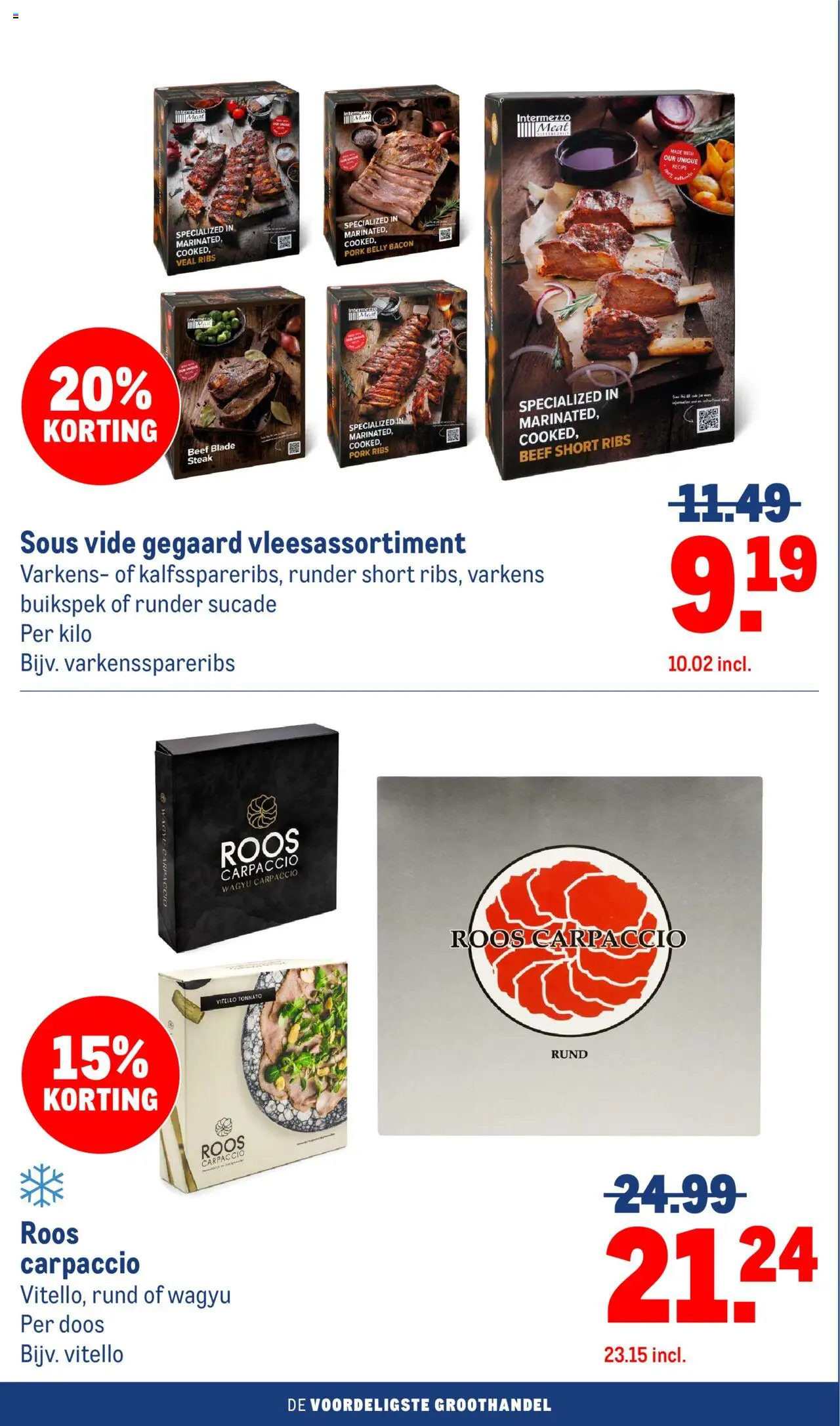  | Pagina: 4 | Producten: Steak, Bacon, Calvados