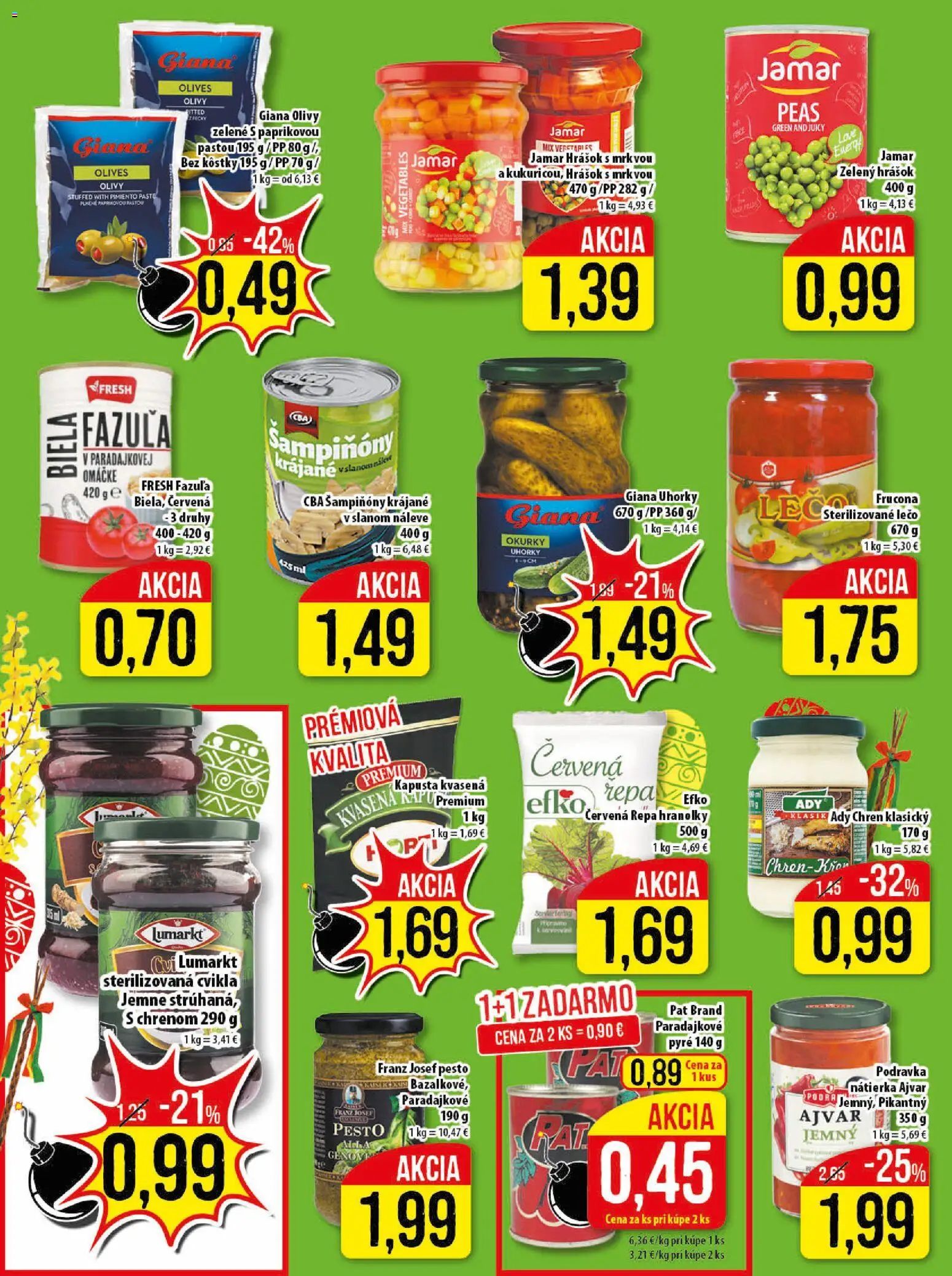 Nové Klas akcie – leták je platný od 30.03.2026 | Strana: 17 | Produkty: Kapusta, Chren, Cvikla, Červená repa