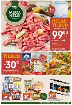 Forhåndsvisning av Coop Mega Helg gyldig fra 09.04.2026
