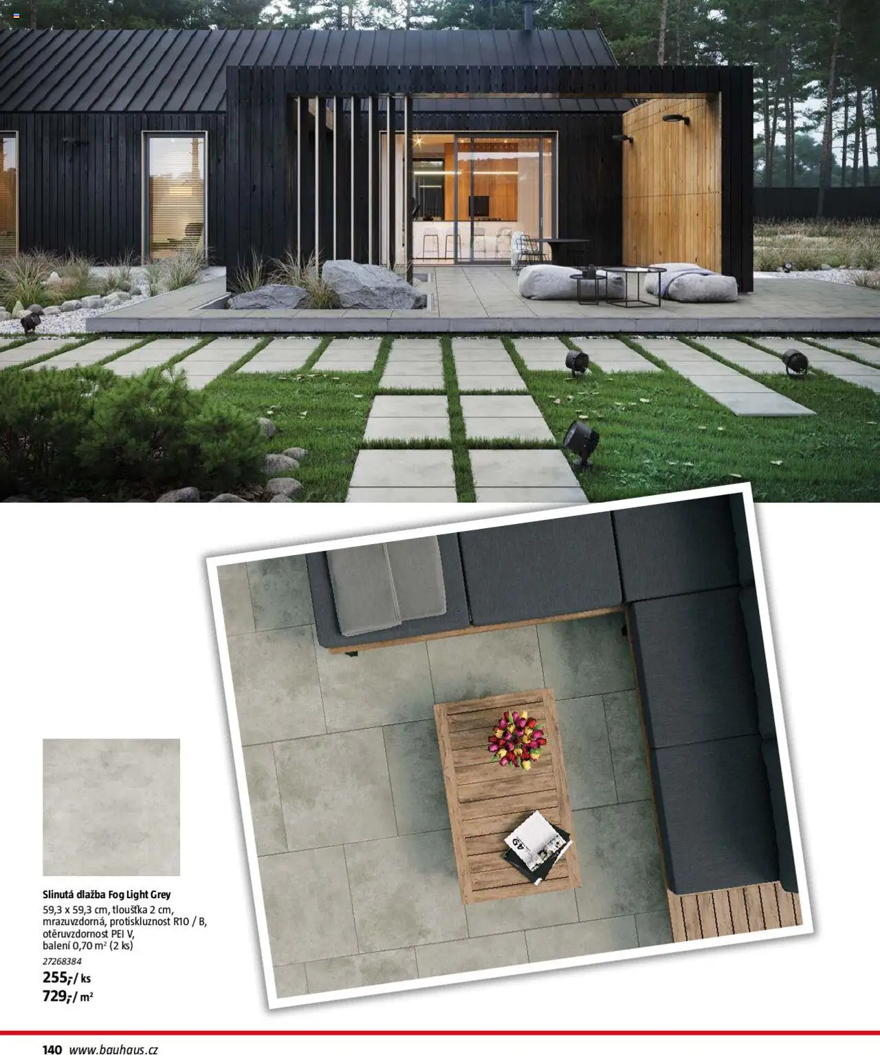 Bauhaus katalog Zahradní nábytek od 01.04.2025 | Strana: 140 | Produkty: Dlažba