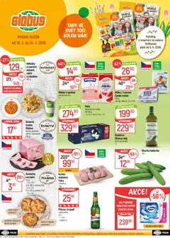 Náhled letáku Globus leták - Praha Zličín od 18.03.2026