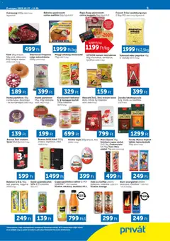 PRIVÁT Akciós újság - amely érvényes a következő dátumtól: 27.10.2025 | Oldal: 3