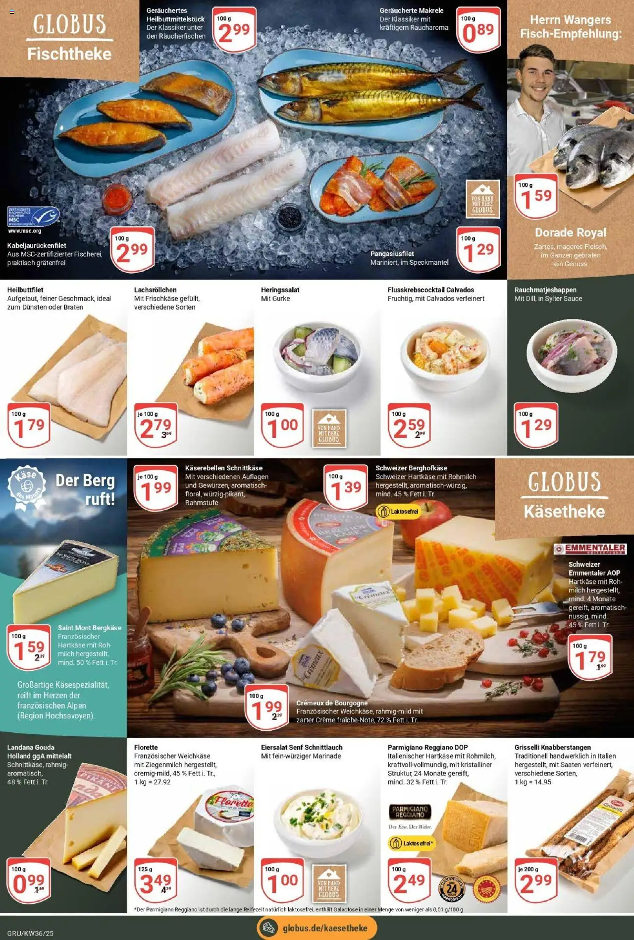 Globus prospekt Grünstadt	 – gültig ab 01.09.2025 | Seite: 10 | Produkte: Milch, Gouda, Creme, Frischkase