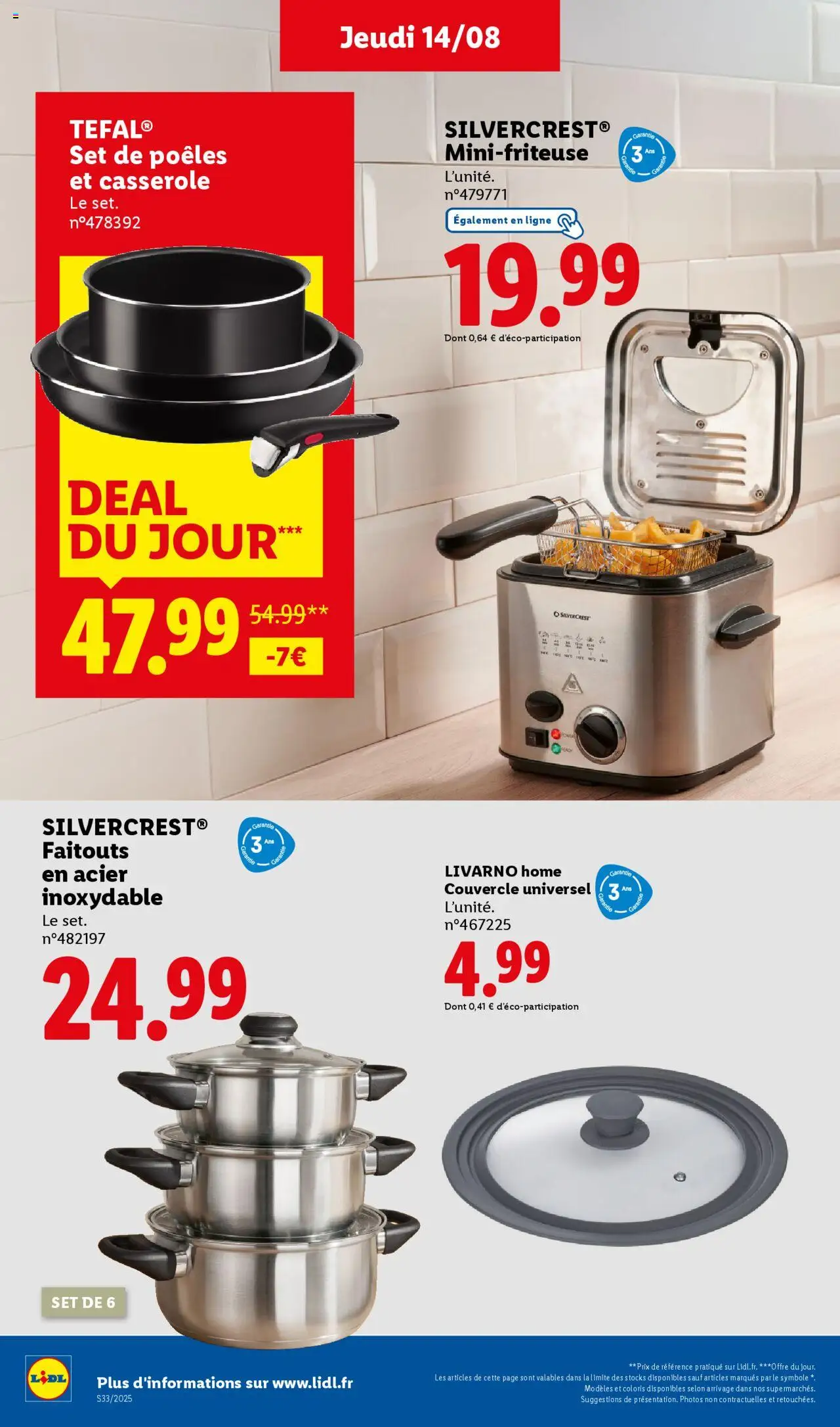  | Page: 44 | Produits: Casserole, Tefal