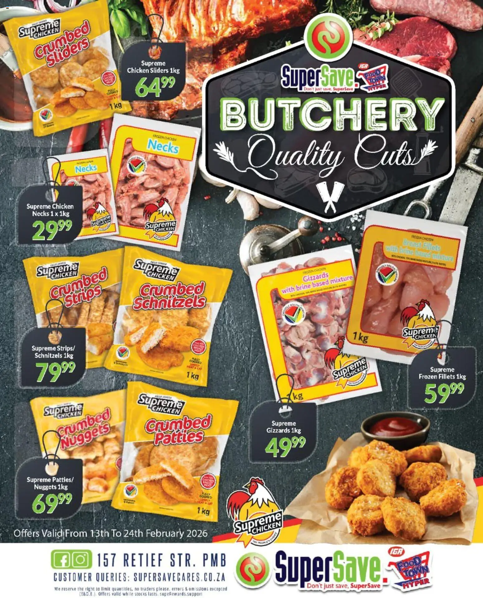 New Super Save catalogue – valid from 13.02.2026 | Page: 1 | Products: Chicken