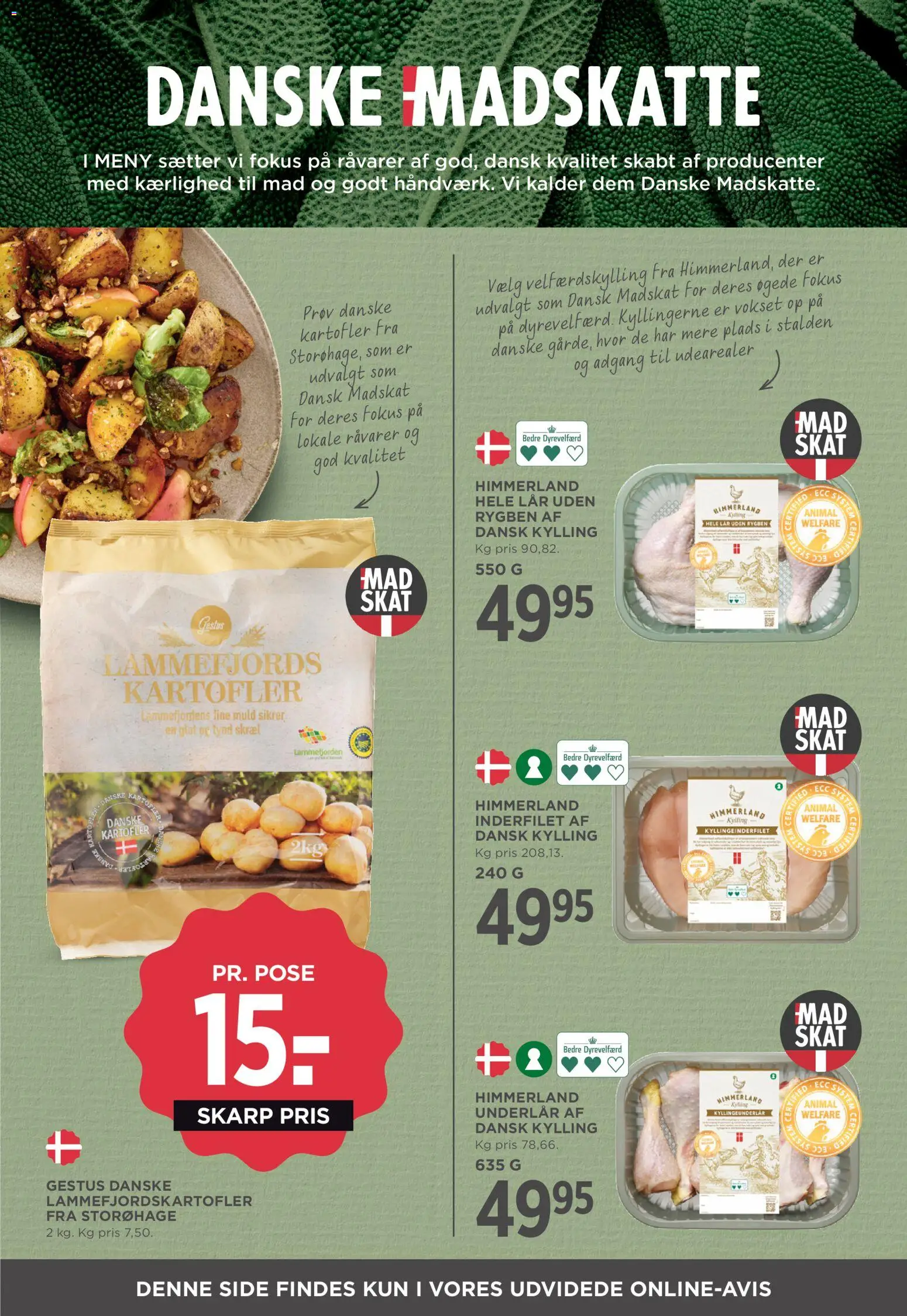 Meny tilbudsavis – gyldig fra 10.04.2026 | Side: 19 | Produkter: Kartofler, Søm