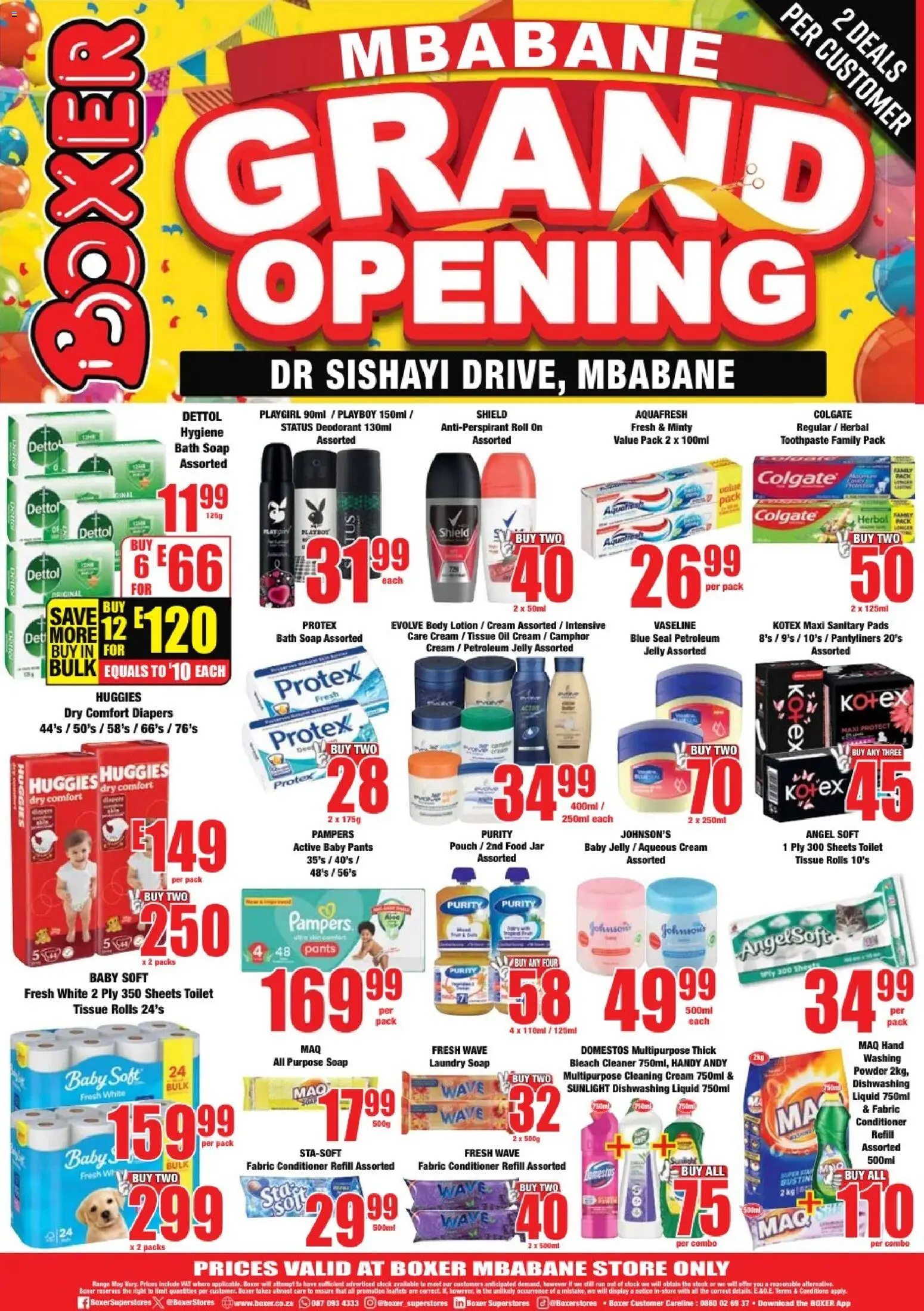 New Boxer catalogue – valid from 20.11.2025 | Page: 8 | Products: Oil, Stock, Antiperspirant, Toothpaste