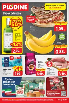 Plodine - Katalog - Pregled kataloga iz trgovine Plodine, vrijedi od 05.11.2025