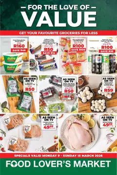 Food Lover's Market specials catalogue – valid from 09.03.2026