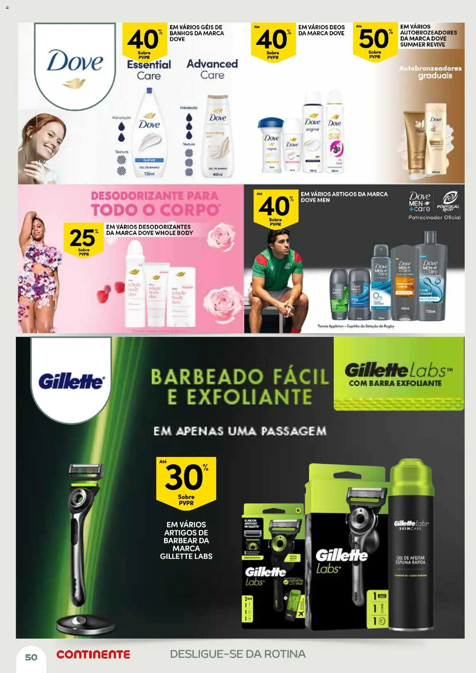 Continente Açores Momentos de pausa │ válido de 21.04.2026 | Página: 50 | Produtos: Desodorizante