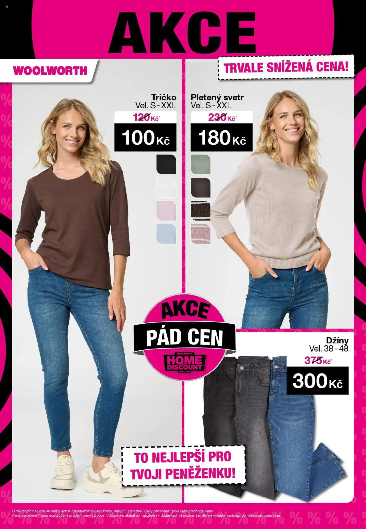 Woolworth leták od 10.10.2025 | Strana: 41 | Produkty: Tričko, Svetr, Džíny