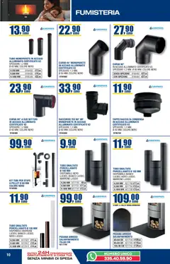 Anteprima del volantino Bricofer Autunno Inverno catalogo valido a partire dal 22.10.2025 | Pagina: 10 | Prodotti: Pellet, Tubo