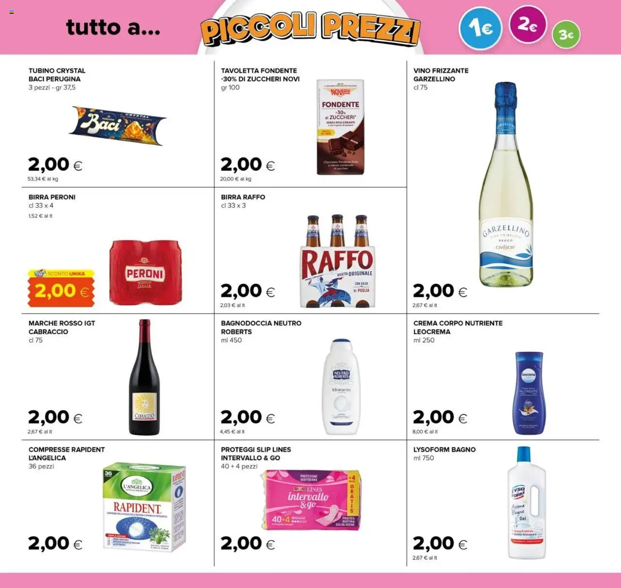 Volantino Tigre del 25.09.2025 | Pagina: 17 | Prodotti: Cioccolato, Proteggi slip, Slip, Vino