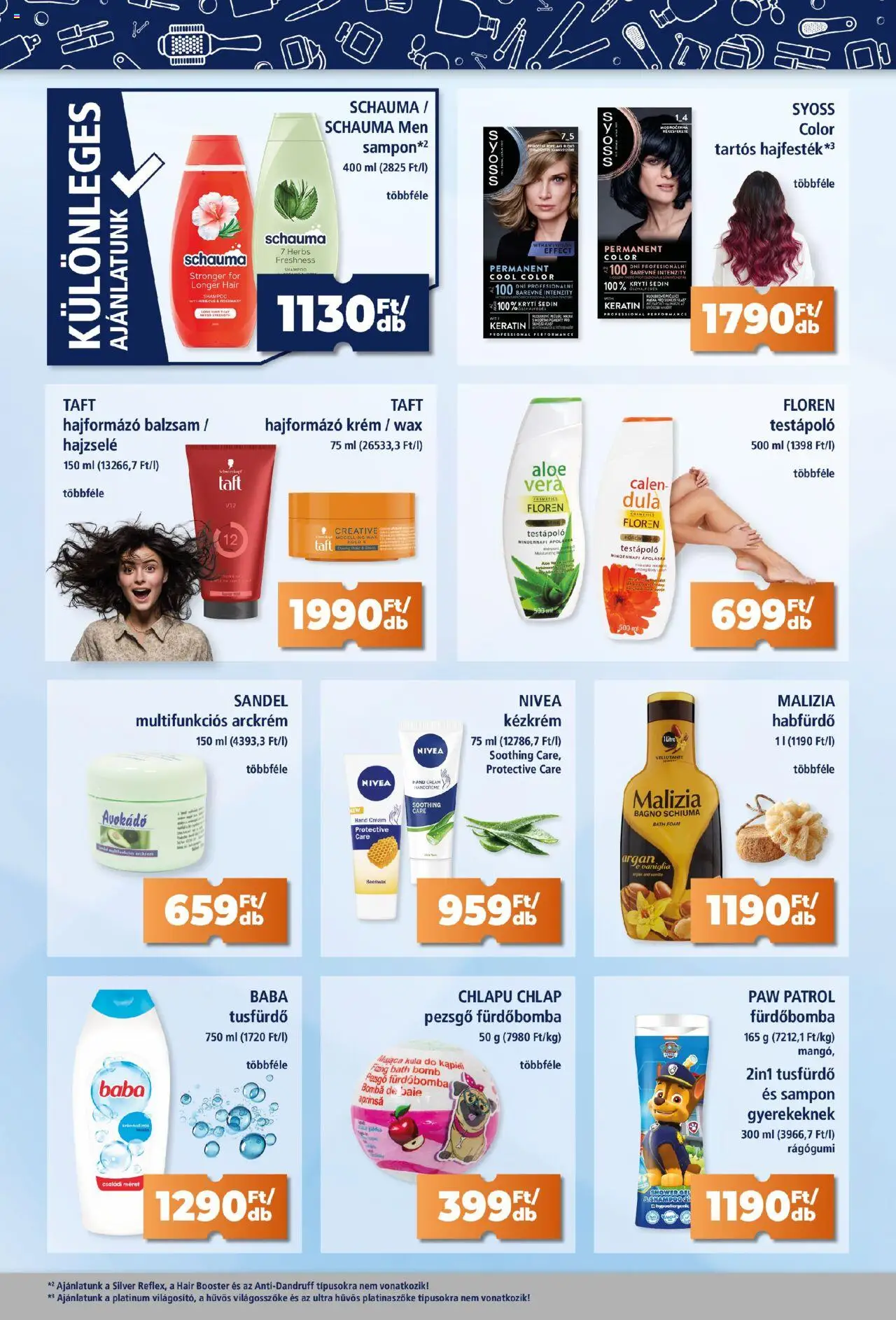 Goods Market akciós ujság - amely érvényes a következő dátumtól: 16.10.2025 | Oldal: 6 | Termékek: Rágógumi, Hajformázó, Tusfürdő, Avokádó