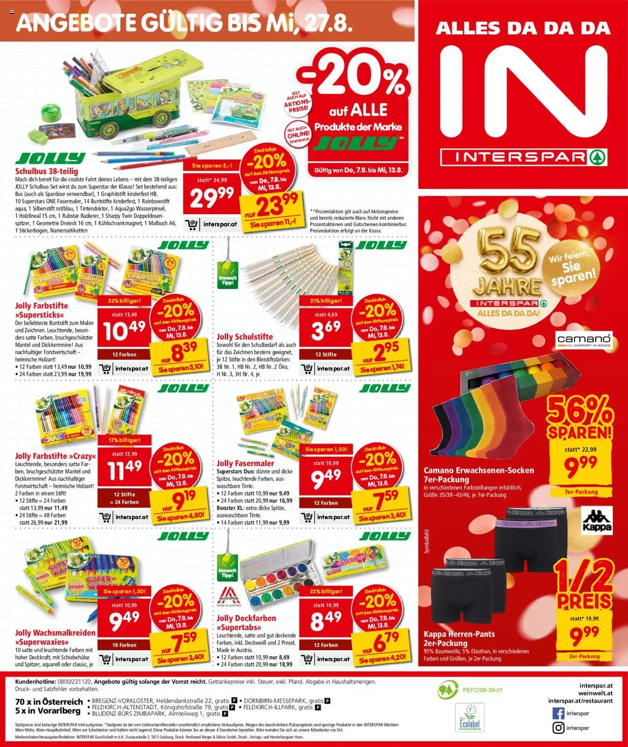 Interspar Flugblatt - Vorarlberg gültig ab 07.08.2025 | Seite: 16 | Produkte: Mantel