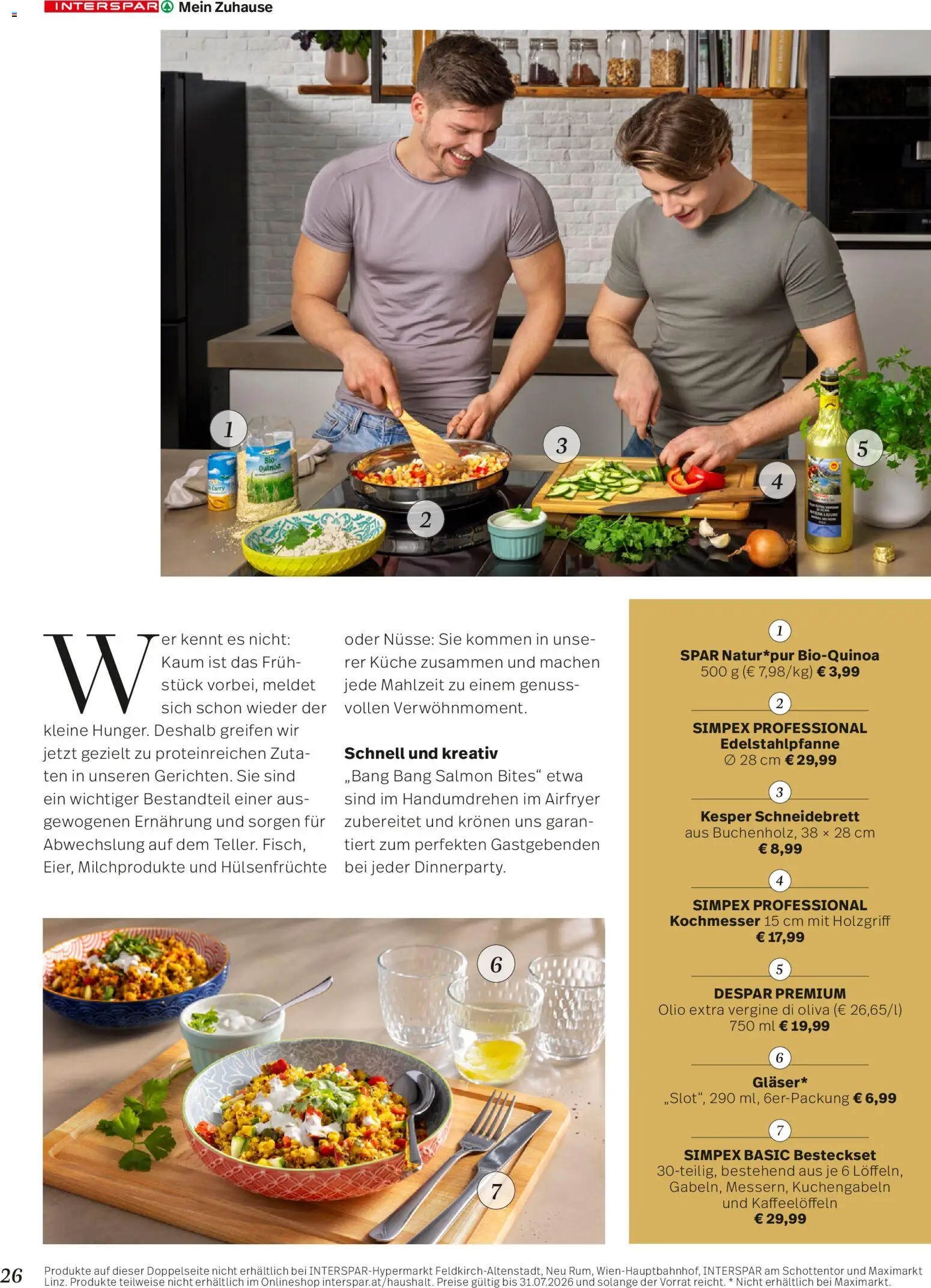 Maximarktr Mein Zuhause Magazin gültig ab 07.04.2026 | Seite: 26 | Produkte: Nüsse