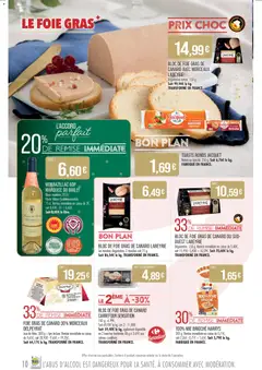 Match Supermarché - Prévisualisation de Match Supermarché - Fêtes par nos pros  valide à partir de 27.12.2025 | Page: 10 | Produits: Foie Gras de Canard, Bloc de foie gras