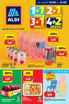 Anteprima del volantino Volantino Aldi	 valido a partire dal 18.08.2025