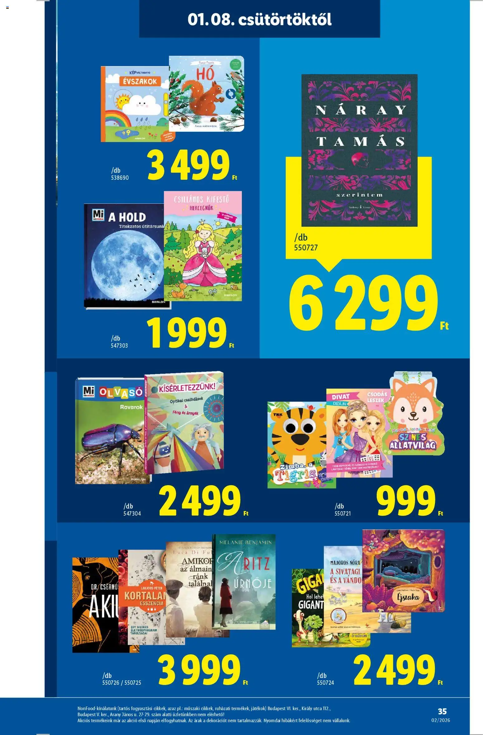 Lidl akciós ujság - amely érvényes a következő dátumtól: 08.01.2026 | Oldal: 35