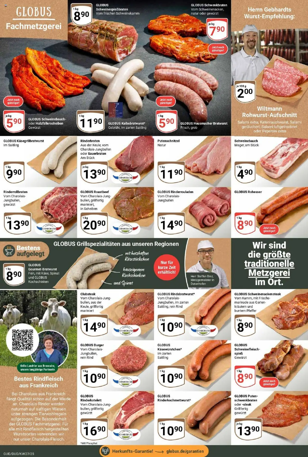 Globus prospekt Saarbrücken-Güdingen	 - gültig ab dem 29.06.2025 | Seite: 17 | Produkte: Burger, Roastbeef, Pfeffer, Rindfleisch