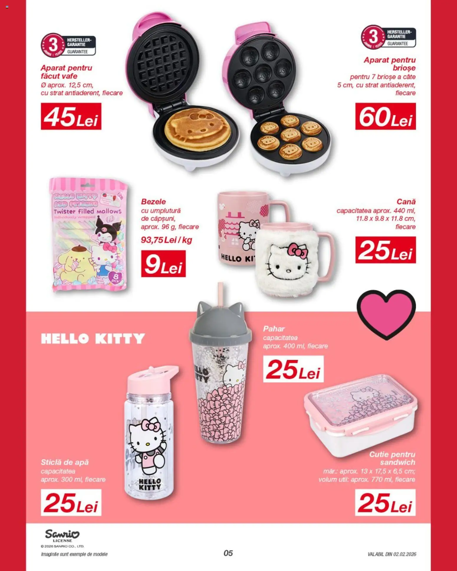 Noul catalog Kik – valabil de la 02.02.2026 | Pagină: 5 | Produse: Cutie, Apă