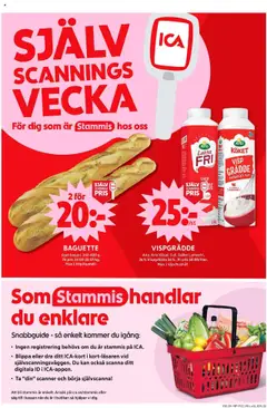 ICA Maxi reklamblad aktuell från 15.09.2025 | Sida: 3 | Produkter: Visp, Baguette, Galler, Vispgrädde