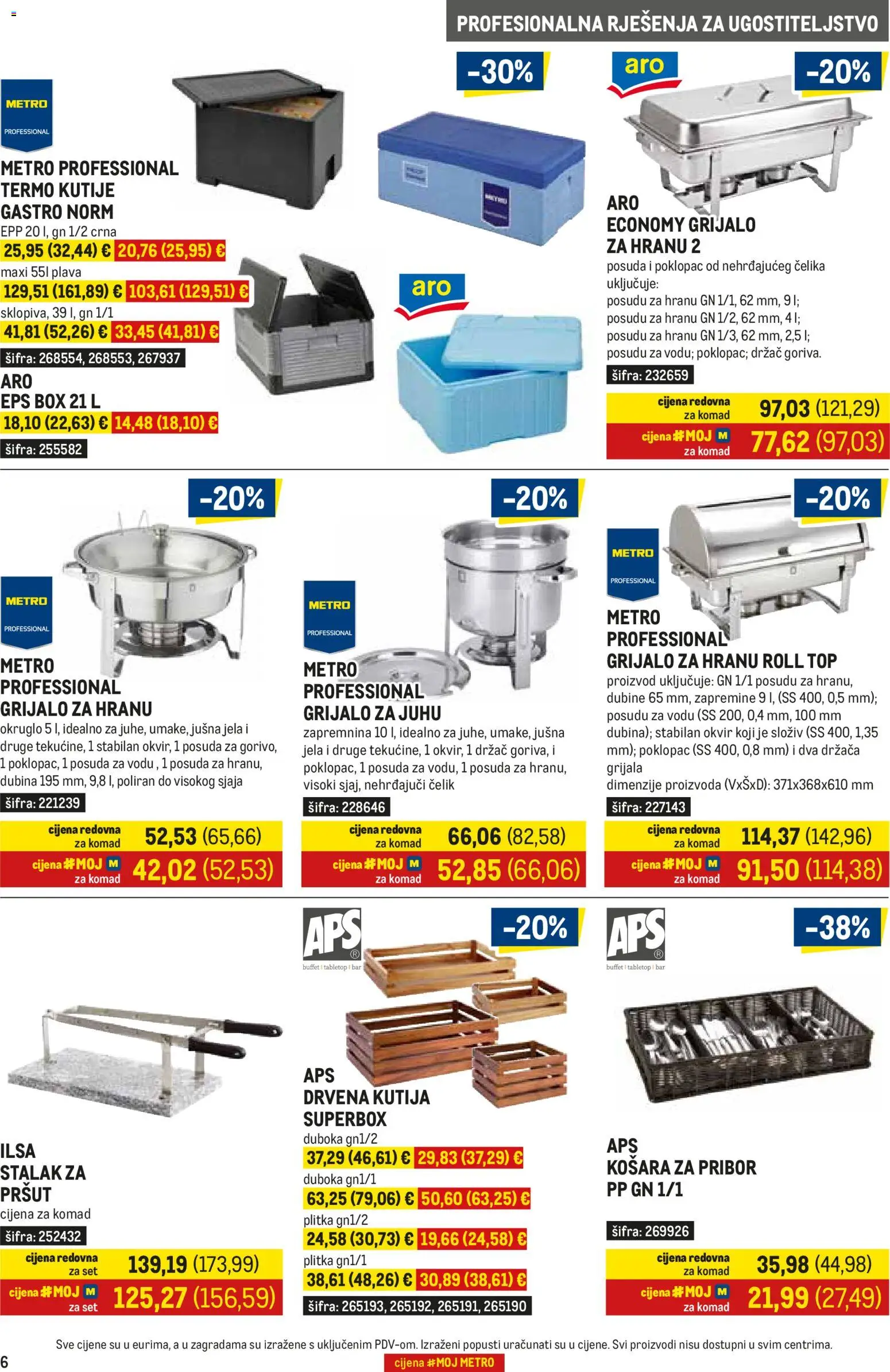 Metro katalog | vrijedi od 01.12.2025 | Stranica: 6 | Proizvodi: Kutija, Košara, Pršut