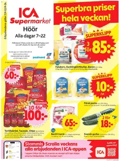ICA Supermarket - Höör - Förhandsvisning av reklamblad från butik ICA Supermarket aktuell från 06.04.2026