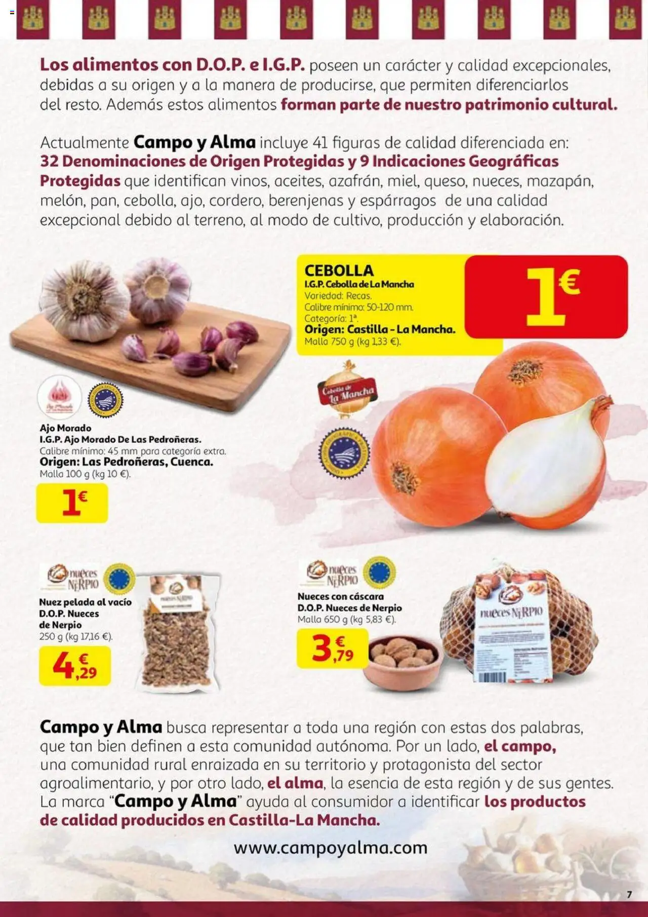Alcampo - Castilla La Mancha auténtica por naturaleza │ válido desde el 06.10.2025 | Página: 7 | Productos: Νερό καρύδας, Παγωμένο τσάι, Κούβα