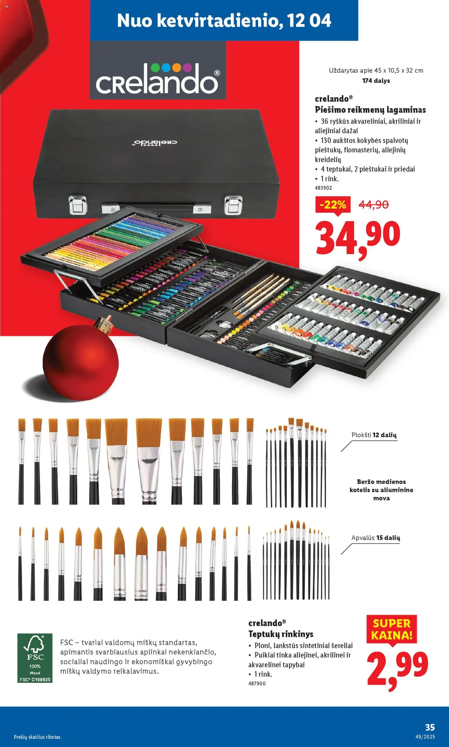 LIDL akcijos nuo 01.12.2025 | Puslapis: 35 | Prekių: Lagaminas