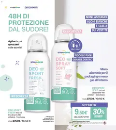Anteprima del volantino Catalogo Stanhome číslo rok valido a partire dal 10.03.2026 | Pagina: 50 | Prodotti: Deodorante, Antitraspirante, Alluminio