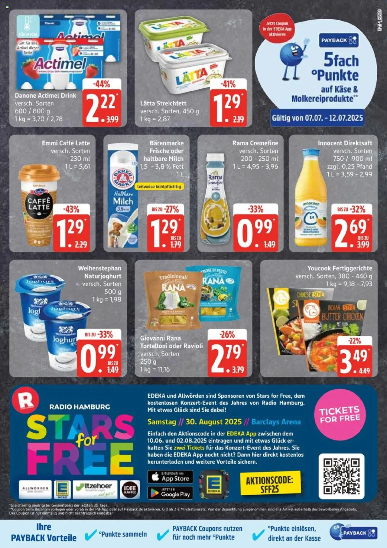 Edeka Prospekt 	 - gültig ab dem 07.07.2025 | Seite: 11 | Produkte: Youcook, Käse, Joghurt, Fertiggerichte