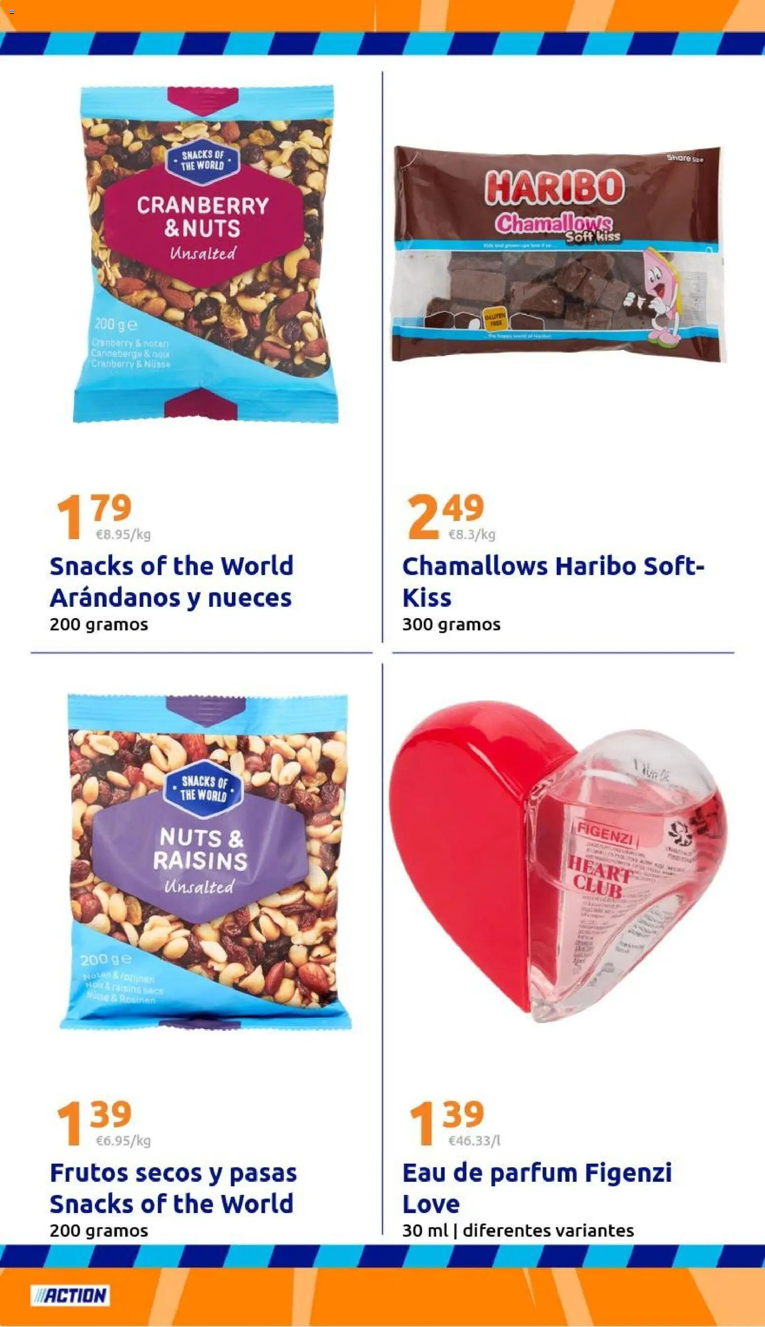 Action - Action ES week 5 2026 │ válido desde el 21.01.2026 | Página: 30 | Productos: Frutos secos, Eau de parfum