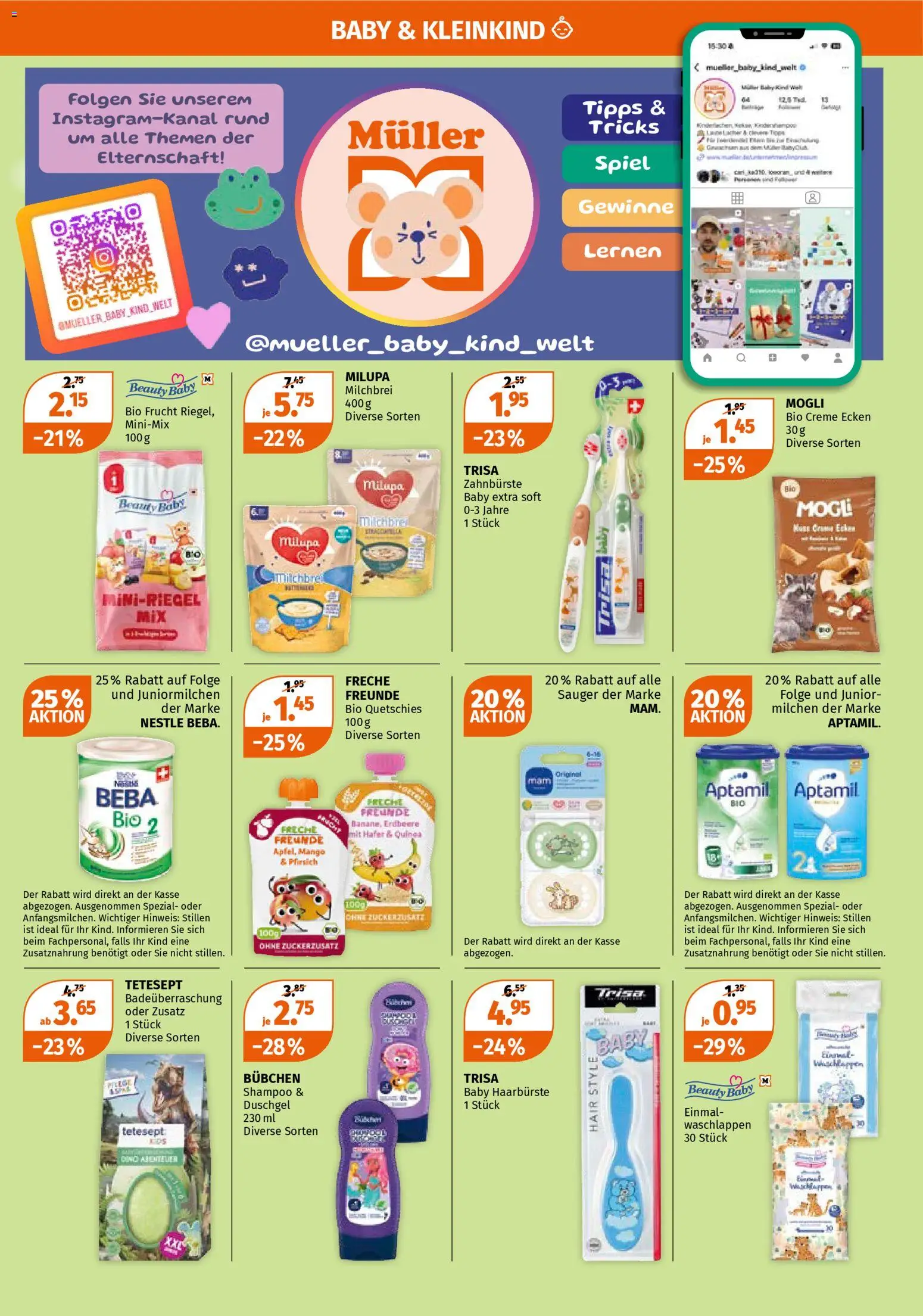 Müller aktionen – gültig ab 05.03.2026 | Seite: 7 | Produkte: Duschgel, Mango, Pfirsich, Creme