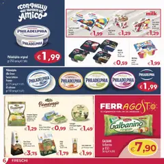 Volantino MerSi Supermercati del 30.07.2025 | Pagina: 6 | Prodotti: Frutta, Grana Padano, Parmigiano reggiano, Parmigiano