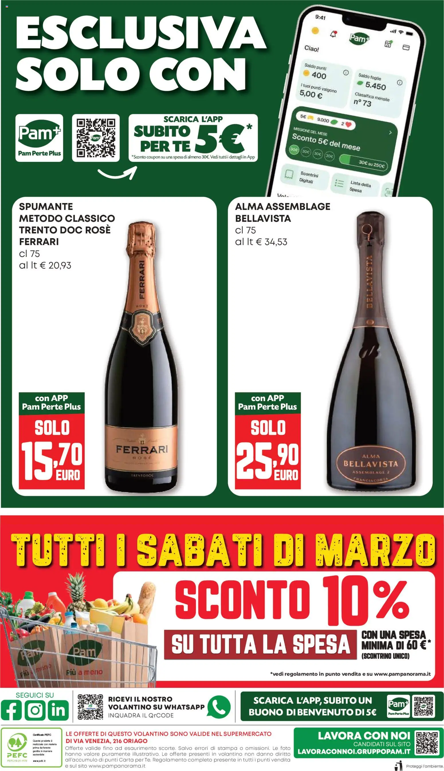 Volantino PAM del 26.02.2026 | Pagina: 2 | Prodotti: Spumante, Stampa